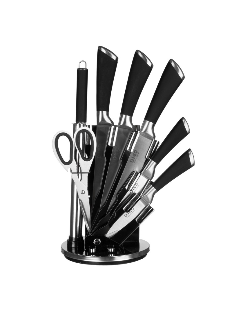 SET 8PCS DE CUCHILLOS ACERO