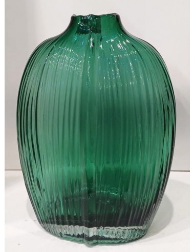 FLORERO BOTELLON VERDE