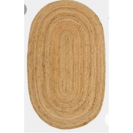 ALFOMBRA NATURAL OVAL
